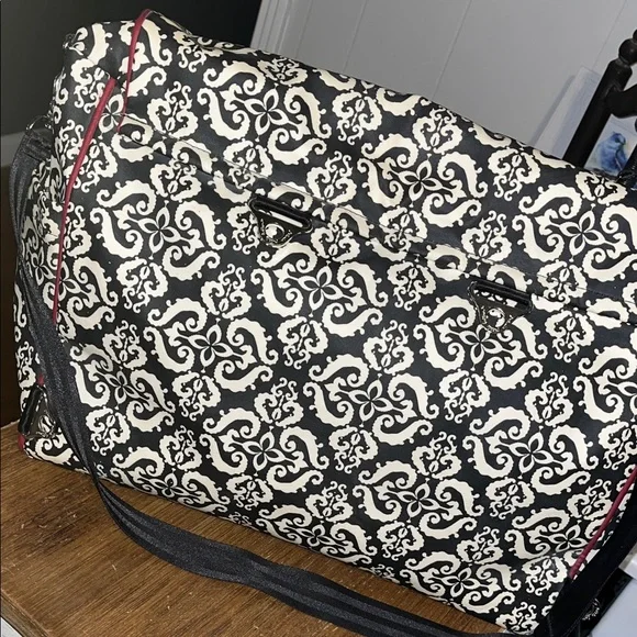 Petunia Pickle Bottom X-Large Messenger Style Diaper Bag-Like New ❤️ - Picture 4 of 11